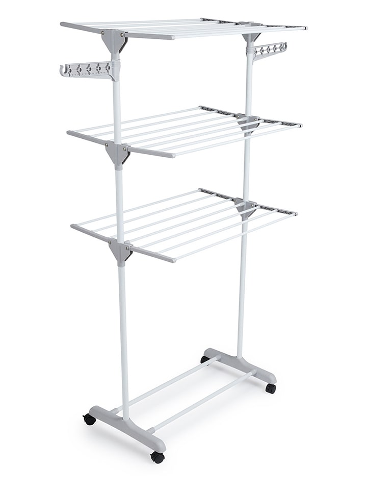 Lifa Living Suszarka w kolorze biało-szarym na pranie - 126 x 160 x 57 cm rozmiar: onesize