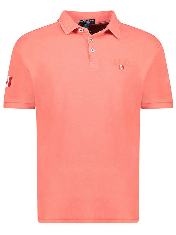 Canadian Peak Koszulka polo "Karseak" w kolorze pomarańczowym rozmiar: M