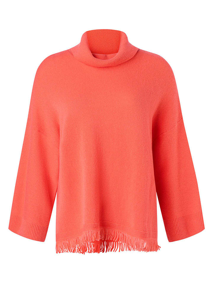 Maerz Muenchen Wełniany golf w kolorze pomarańczowym rozmiar: 36