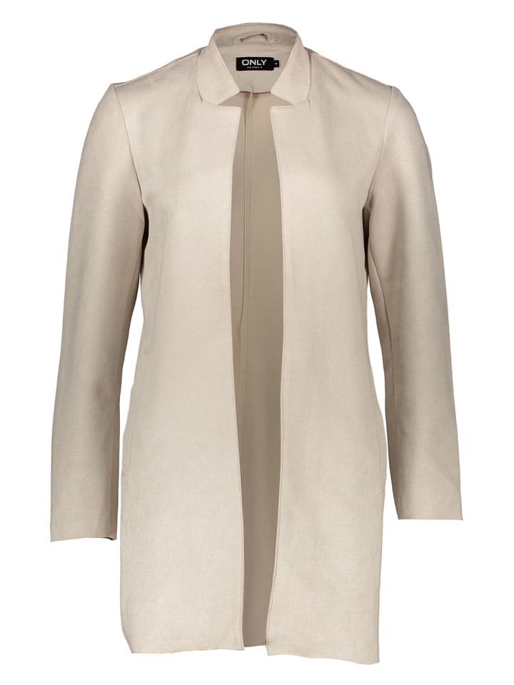 ONLY Płaszcz przejściowy w kolorze kremowym rozmiar: S