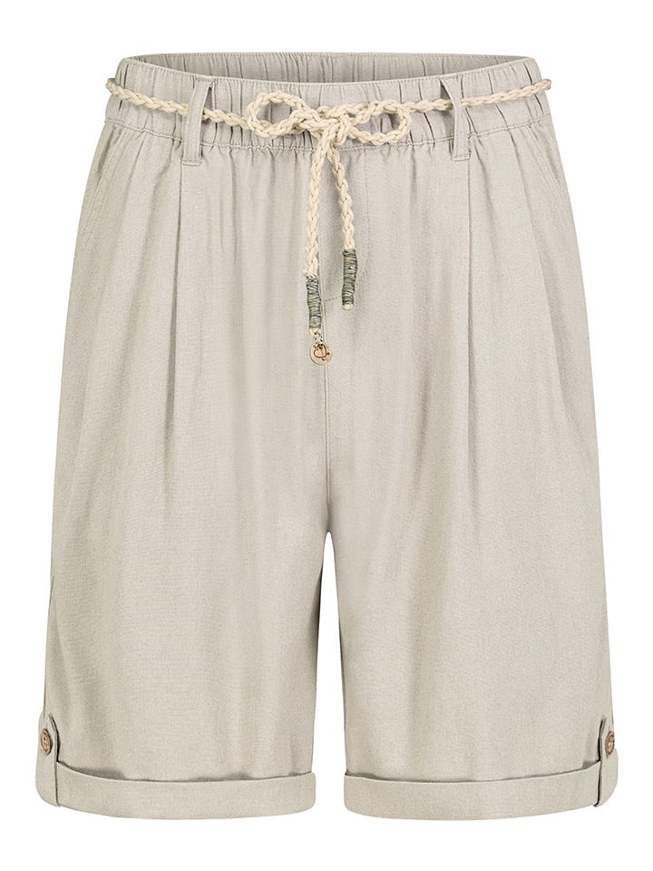 Eight2Nine Bermudy w kolorze beżowym rozmiar: XS