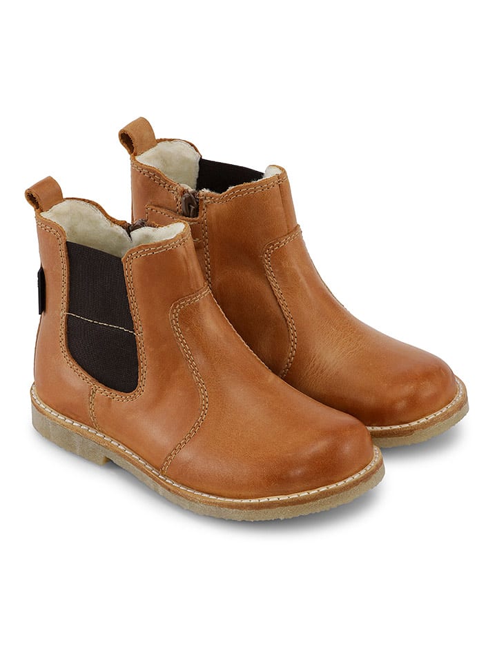 Bundgaard Skórzane sztyblety "Caja" w kolorze jasnobrazowym rozmiar: 31