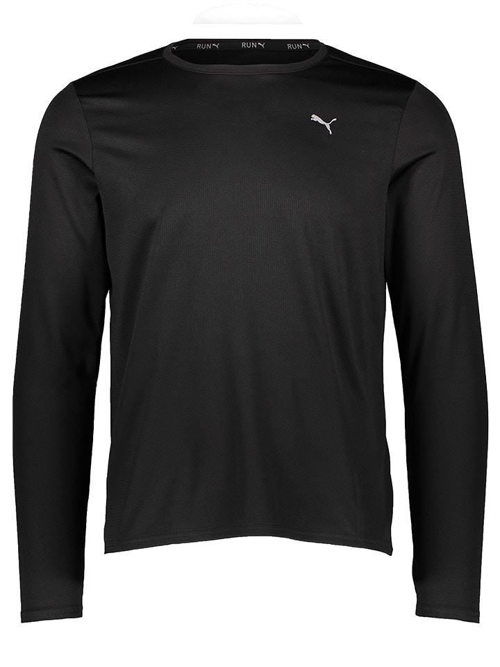 Puma Koszulka funkcyjna "Run Favorite" w kolorze czarnym rozmiar: S