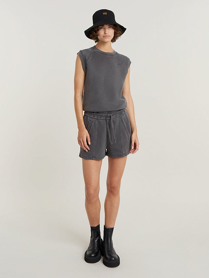 G-Star Szorty w kolorze antracytowym rozmiar: M