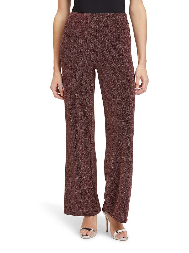 Vera Mont Spodnie w kolorze ciemnobrązowym rozmiar: 38