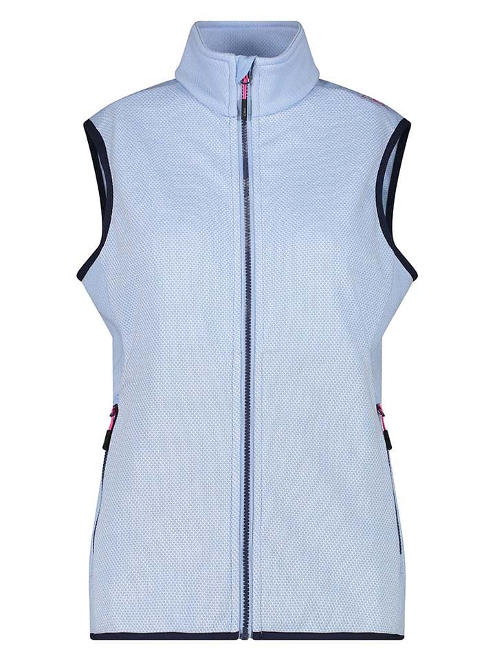 CMP Kamizelka polarowa w kolorze błękitnym rozmiar: 38