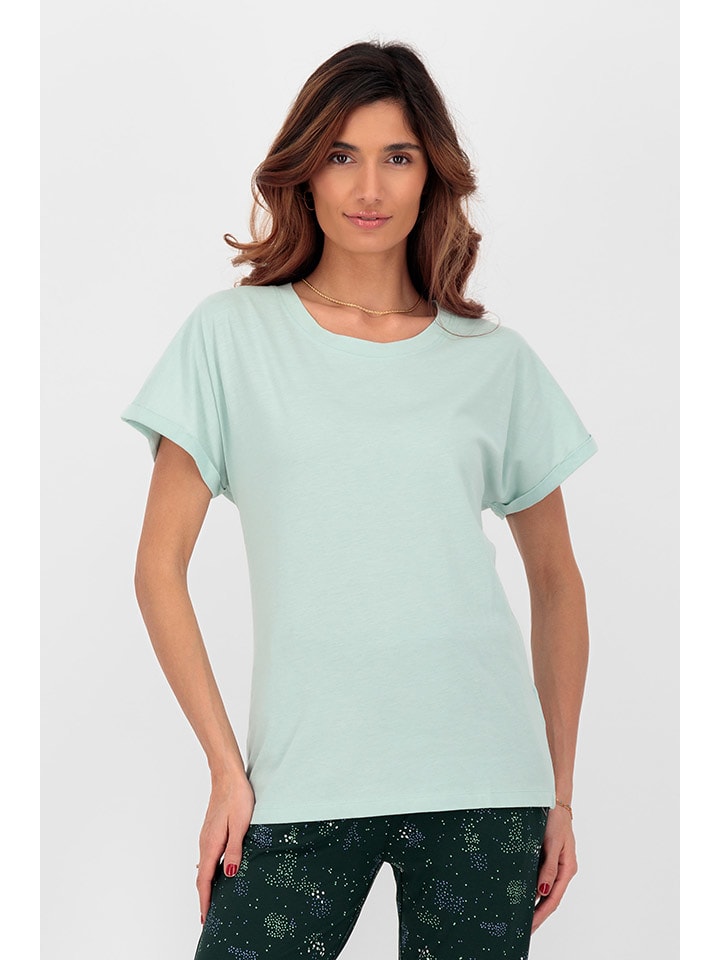 alife and kickin Koszulka "Malaika" w kolorze miętowym rozmiar: S
