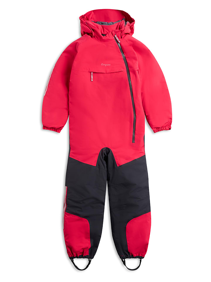 Bergans Kombinezon zimowy "Lilletind" w kolorze różowo-szarym rozmiar: 98