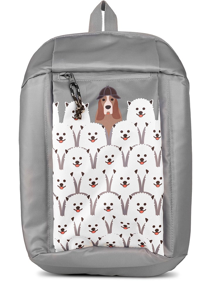 IRIS Barcelona Plecak chłodzący w kolorze jasnoszaro-białym - 29 x 40 x 11 cm rozmiar: onesize