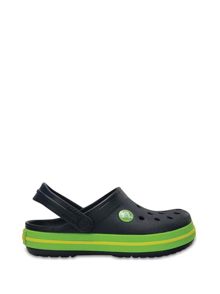 Crocs Chodaki "Kid's Crocband Clog" w kolorze granatowo-zielonym rozmiar: 19/20
