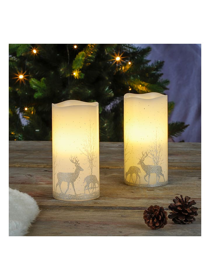 Profiline Świeczki LED (2 szt.) w kolorze ciepłej bieli rozmiar: onesize