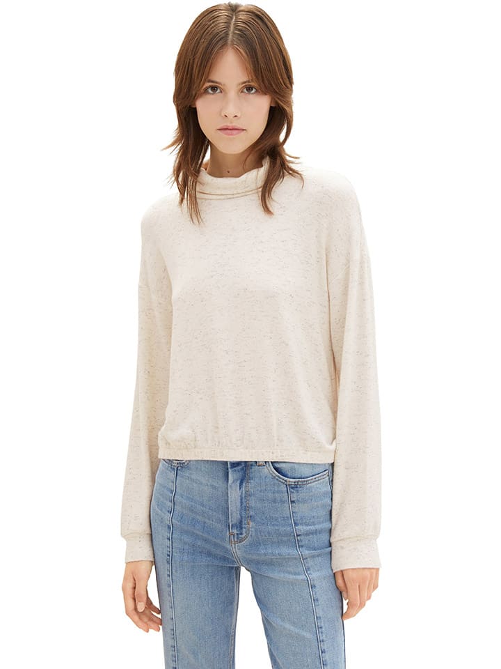 Tom Tailor Koszulka w kolorze kremowym rozmiar: XXL