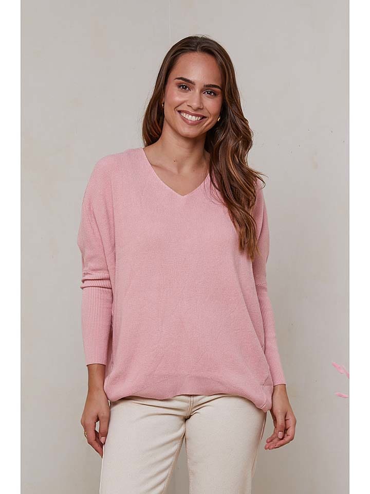 Soft Cashmere Sweter w kolorze jasnoróżowym rozmiar: 38/40