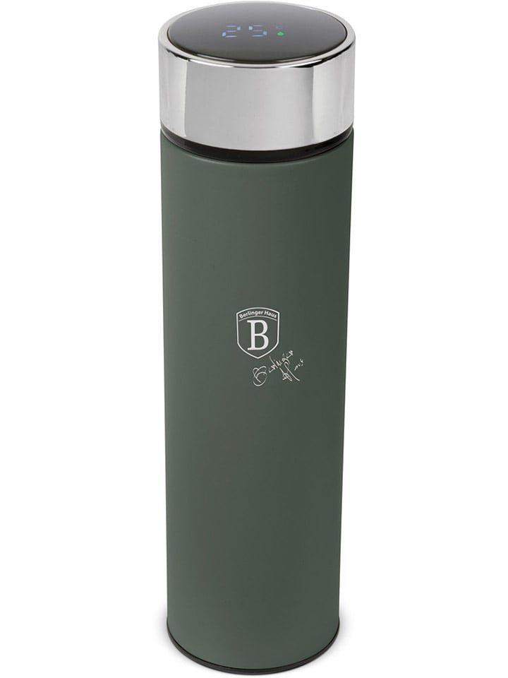 Berlinger Haus Bidon LED w kolorze zielonym - 500 ml rozmiar: onesize