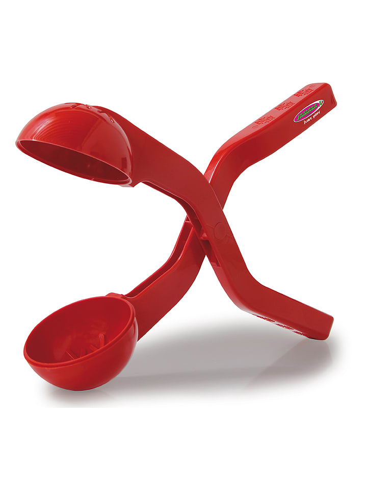 Jamara Szczypce "Snow Play" w kolorze czerwonym do śnieżek - 2+ rozmiar: onesize