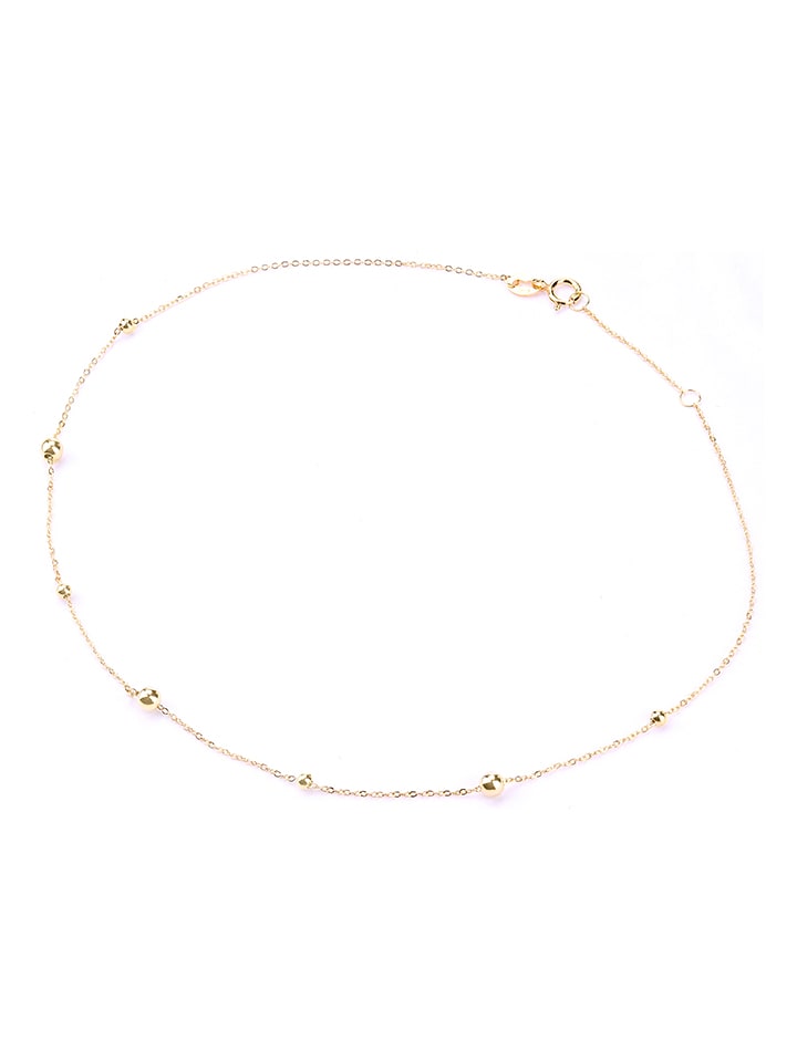 Diamant Exquis Złota bransoletka z elementem ozdobnym na kostkę rozmiar: onesize