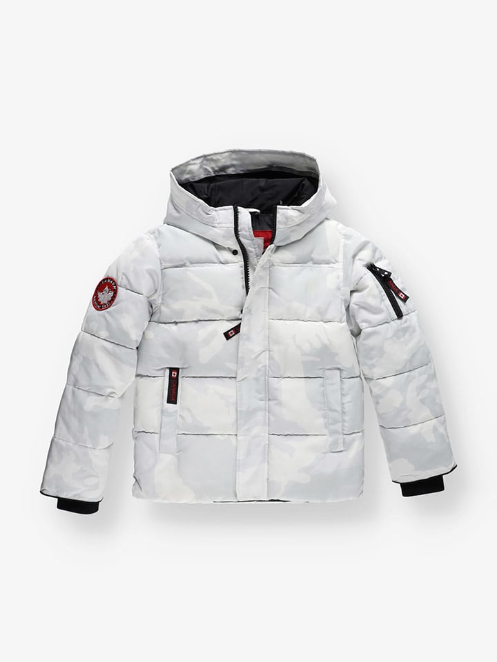 CANADA weather gear Kurtka zimowa w kolorze szarym rozmiar: 164/176