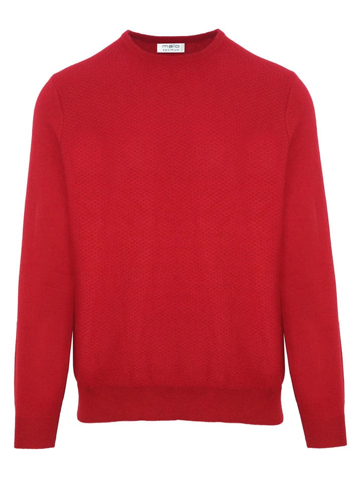 Malo Optimum Sweter w kolorze czerwonym rozmiar: XL