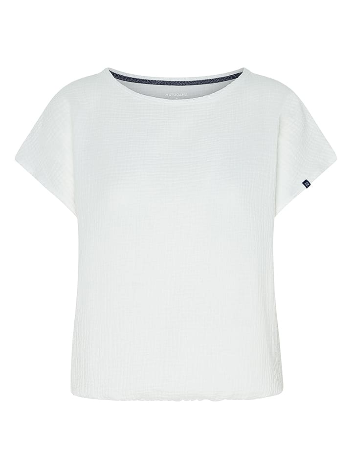 Naturana Koszulka w kolorze kremowym rozmiar: L