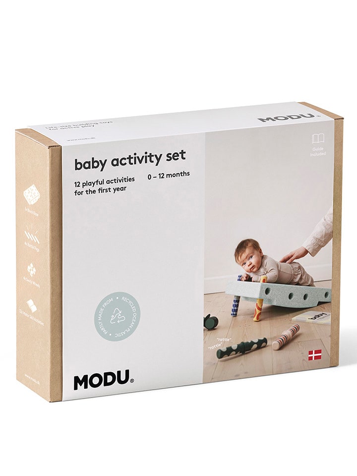 MODU Zestaw aktywizujący w kolorze jasnozielonym - 0+ rozmiar: onesize