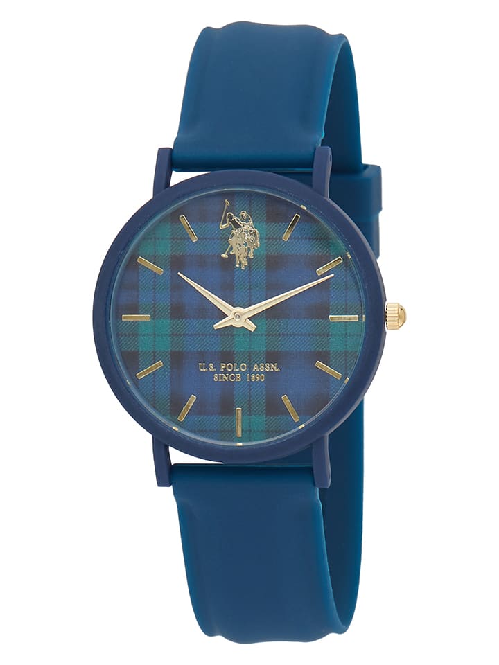 U.S. Polo Assn. Zegarek kwarcowy w kolorze granatowo-zielonym rozmiar: onesize