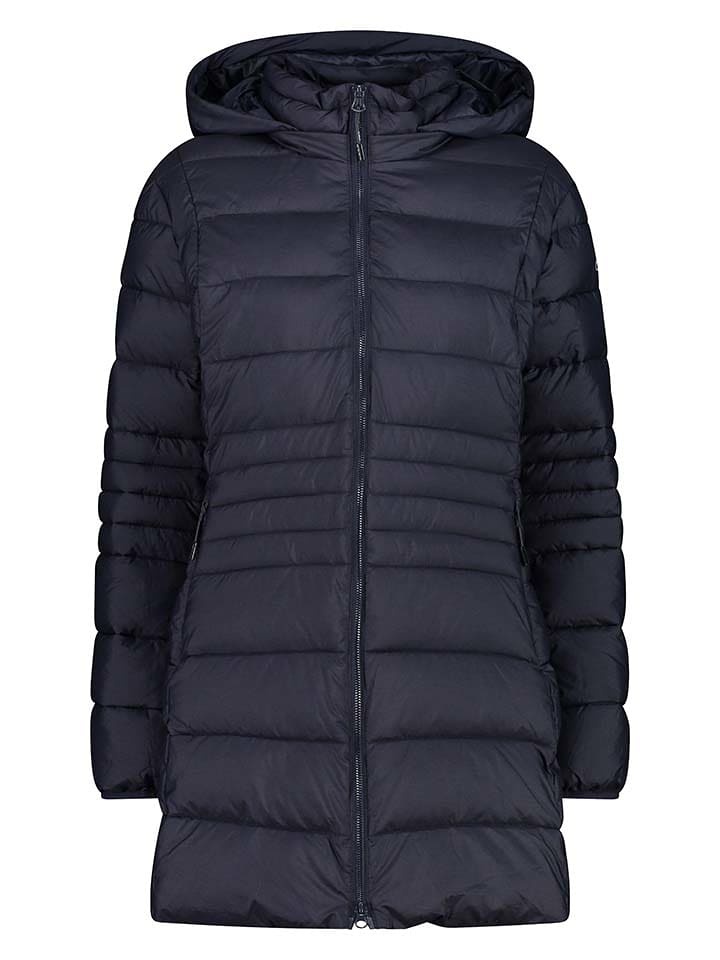 CMP Płaszcz pikowany w kolorze granatowym rozmiar: 46