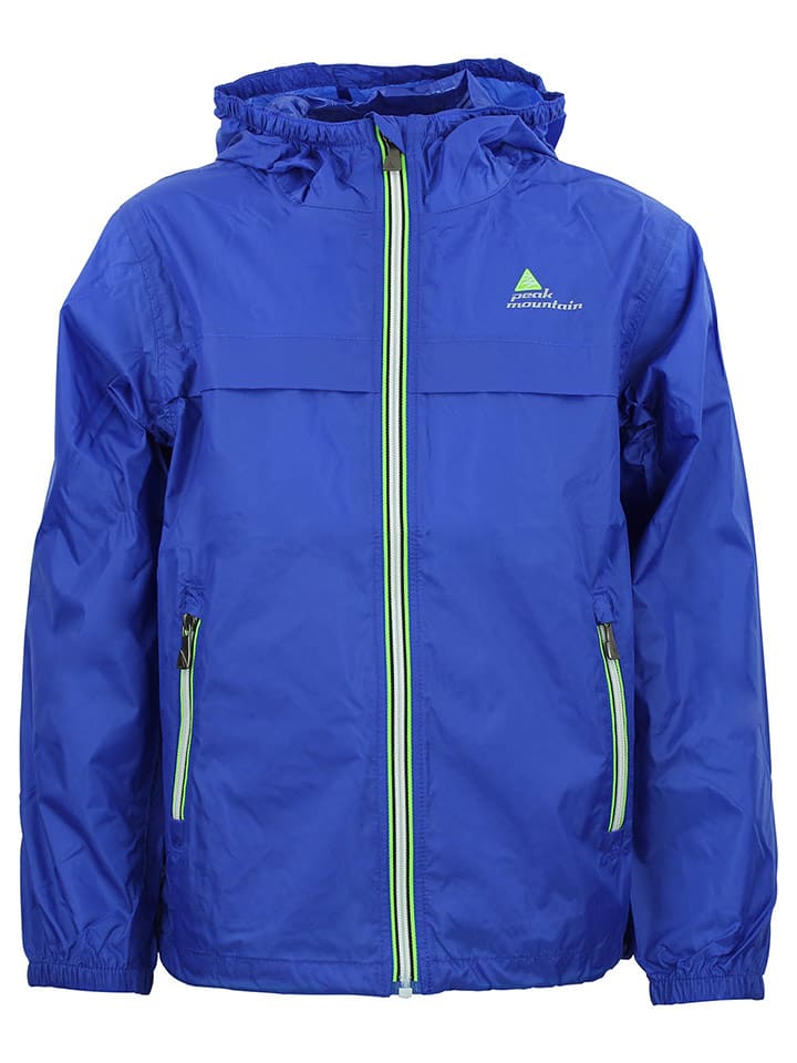 Peak Mountain Kurtka przeciwwiatrowa w kolorze niebieskim rozmiar: 152