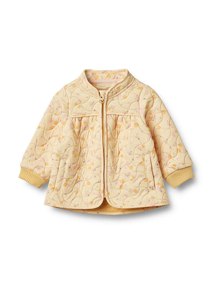 Wheat Kurtka termiczna "Tilde" w kolorze żółtym rozmiar: 80