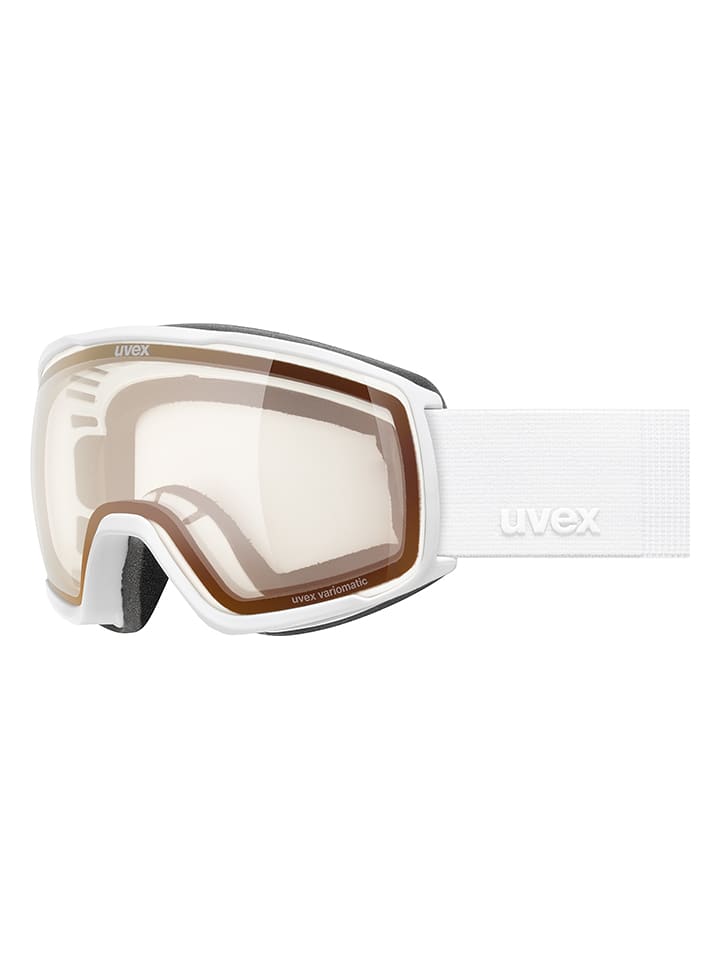 Uvex Gogle narciarskie "Victorious S pro V" w kolorze jasnobrązowo-białym rozmiar: onesize