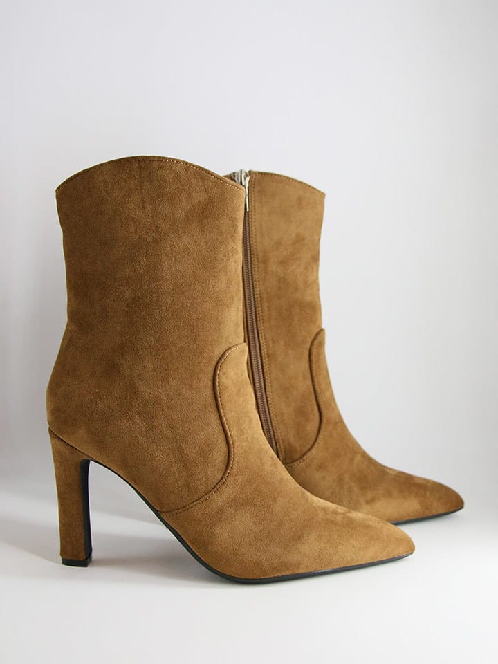 Bellucci Botki w kolorze jasnobrązowym rozmiar: 36