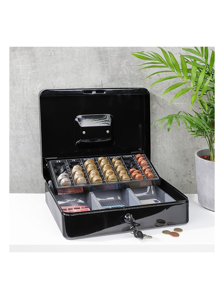 Everysentials Kasa na monety euro z tacą (produkt niespodzianka) - 30 x 24 x 9 cm rozmiar: onesize