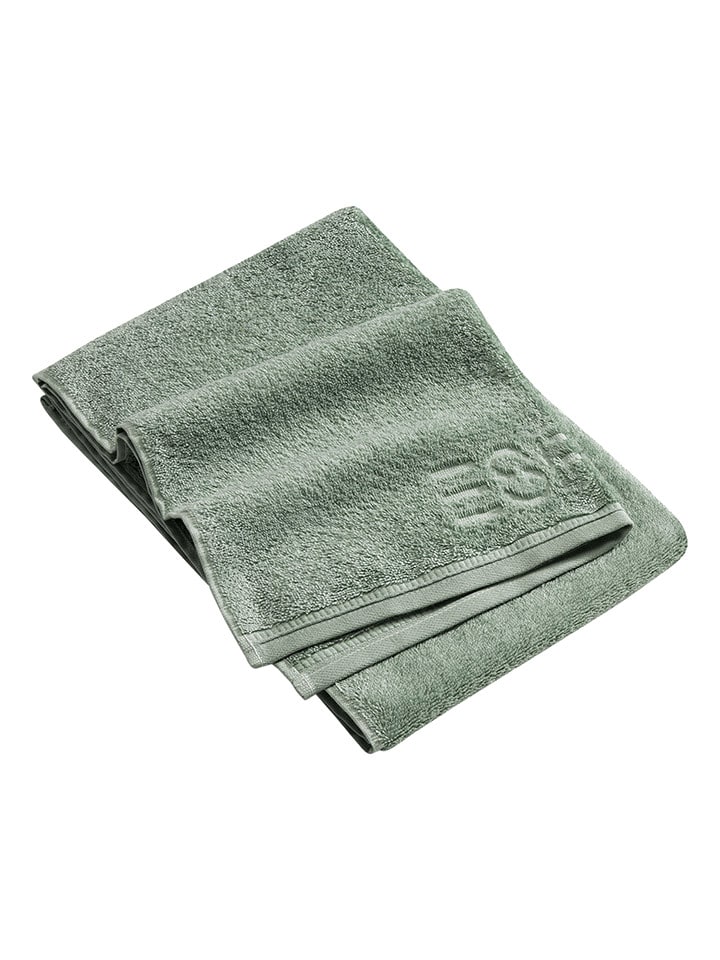 ESPRIT Ręcznik "Modern Solid" w kolorze zielonym do rąk rozmiar: 50x100 cm