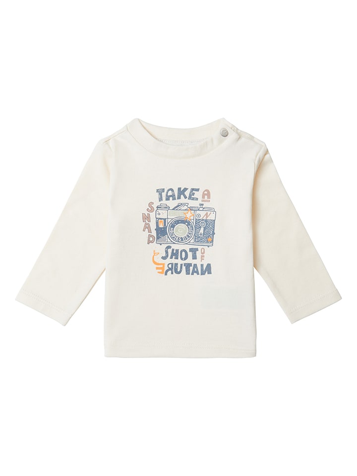 Noppies Koszulka "Biscoe" w kolorze białym rozmiar: 74