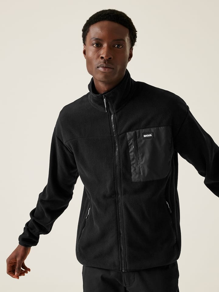 Regatta Kurtka polarowa "Frankie" w kolorze czarnym rozmiar: 5XL