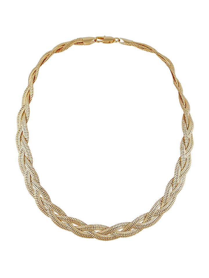 MENTHE À L'O Pozłacany naszyjnik - dł. 45 cm rozmiar: onesize