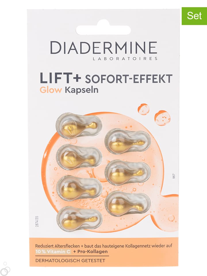 DIADERMINE Serum (3 szt.) "Lift+ Instant Effect" - 3x 7 kapsułek rozmiar: onesize