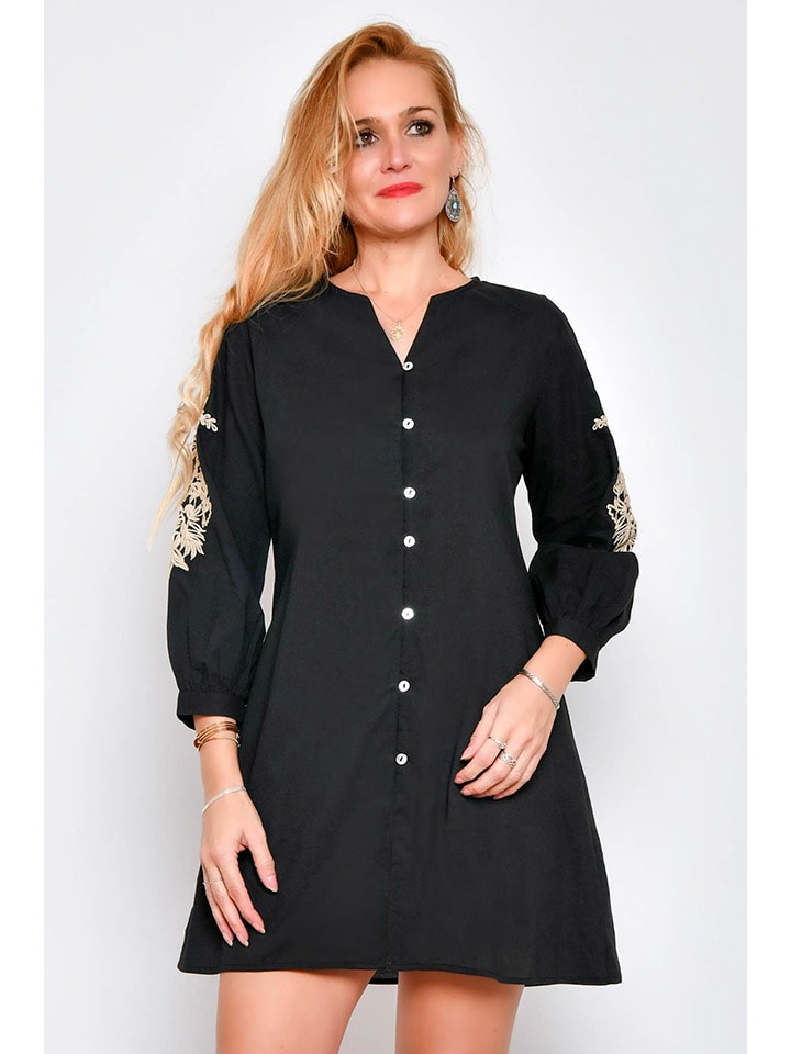 H.H.G. Sukienka w kolorze czarnym rozmiar: L