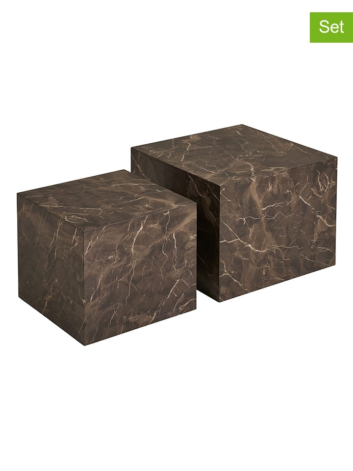 House Nordic Ławy (2 szt.) "Praque" w kolorze brązowym rozmiar: onesize