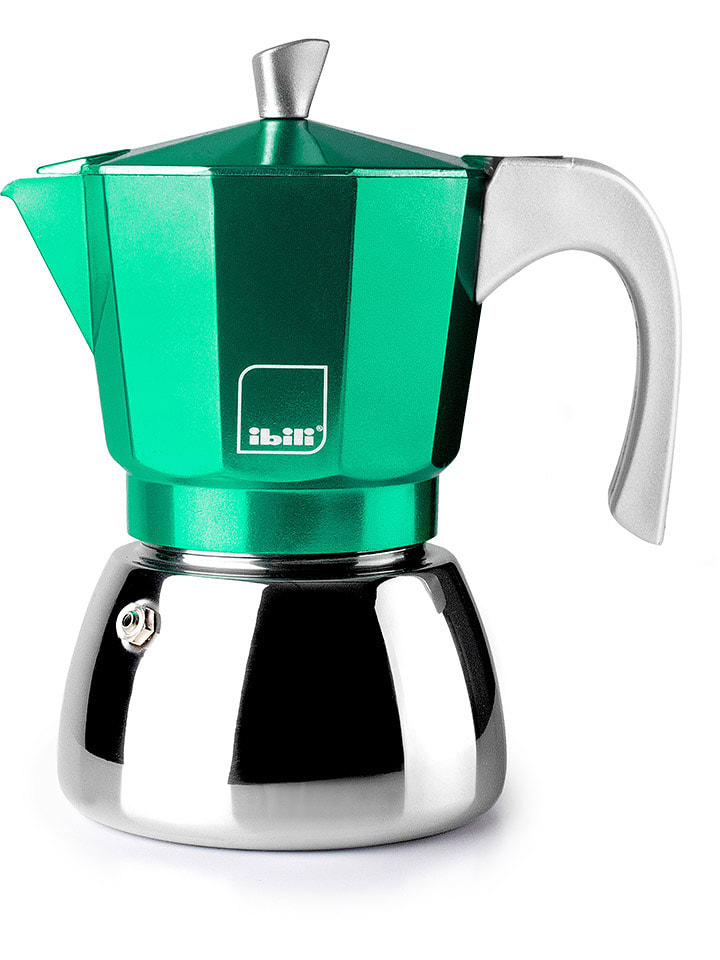 Ibili Kawiarka ''Elba'' w kolorze zielonym - 450 ml rozmiar: onesize
