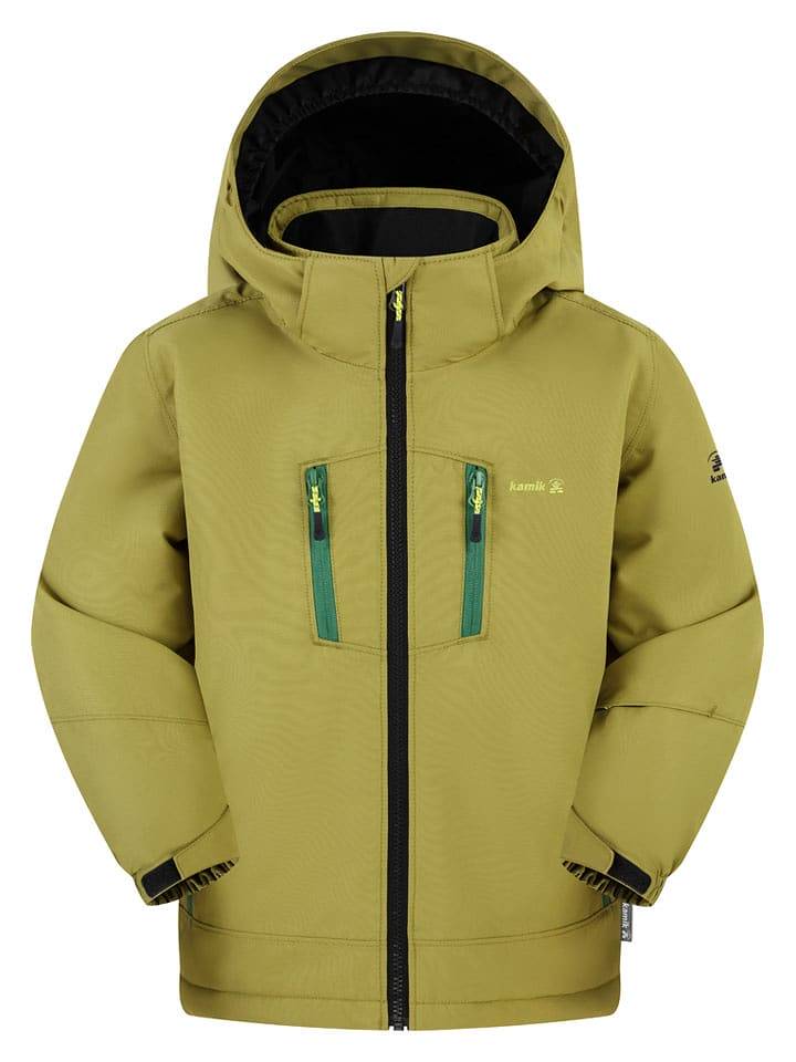 Kamik Kurtka zimowa "Hux" w kolorze zielonym rozmiar: 116