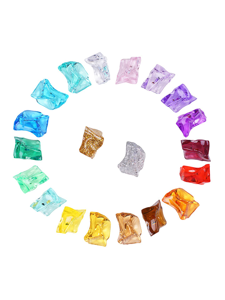 SUNNYSUE Kamyczki (500 szt.) w różnych kolorach rozmiar: onesize