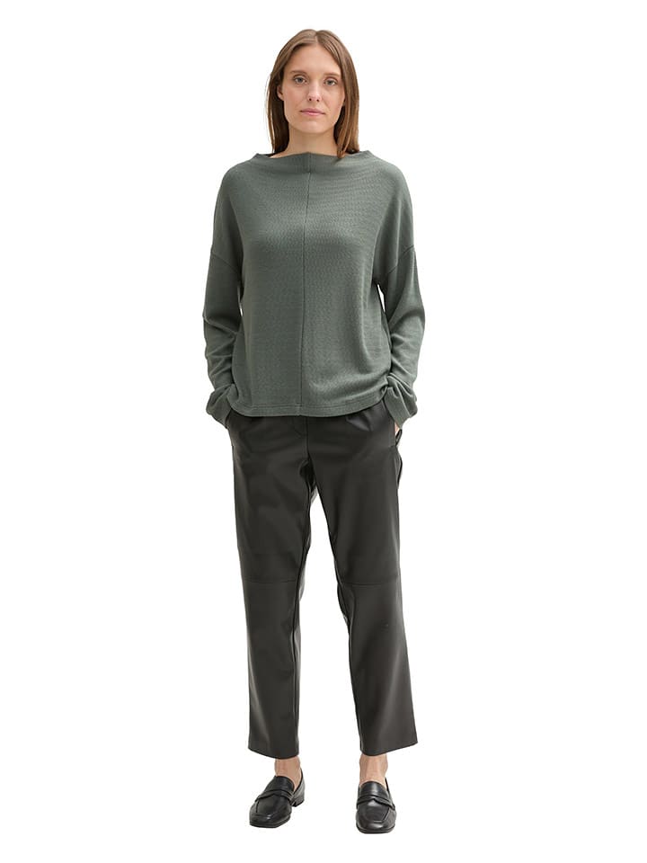 Tom Tailor Bluza w kolorze khaki rozmiar: M