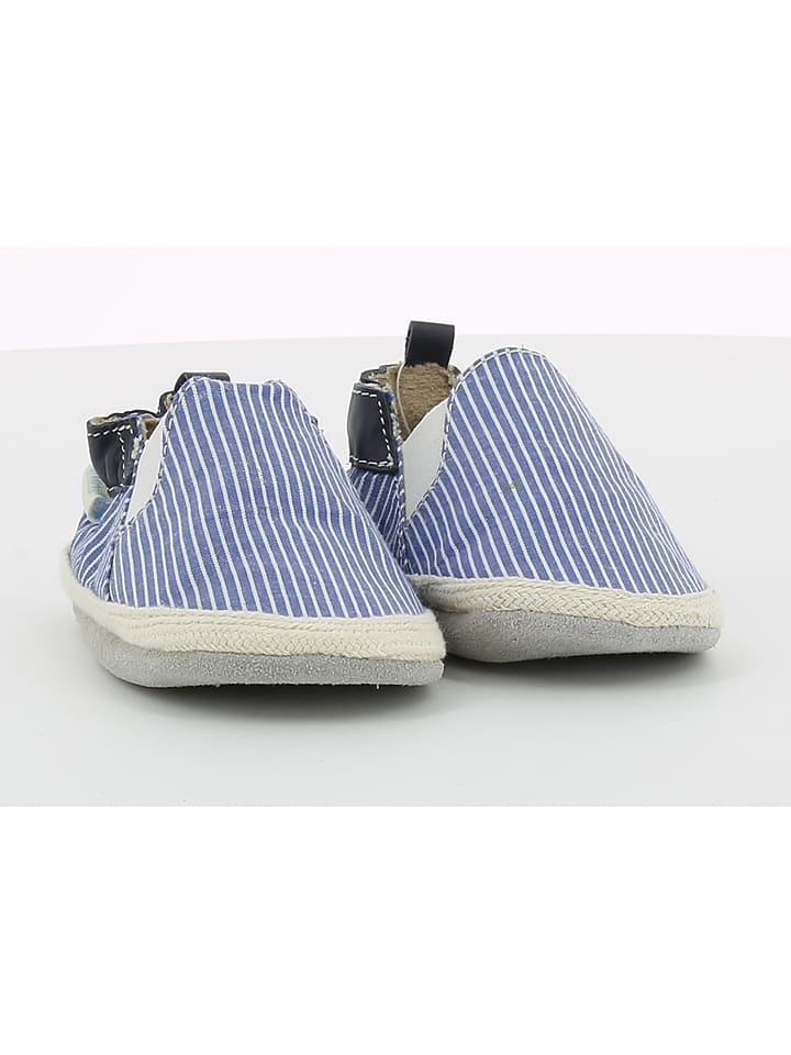 Robeez Buty "Summer Camp" w kolorze niebieskim do raczkowania rozmiar: 17/18