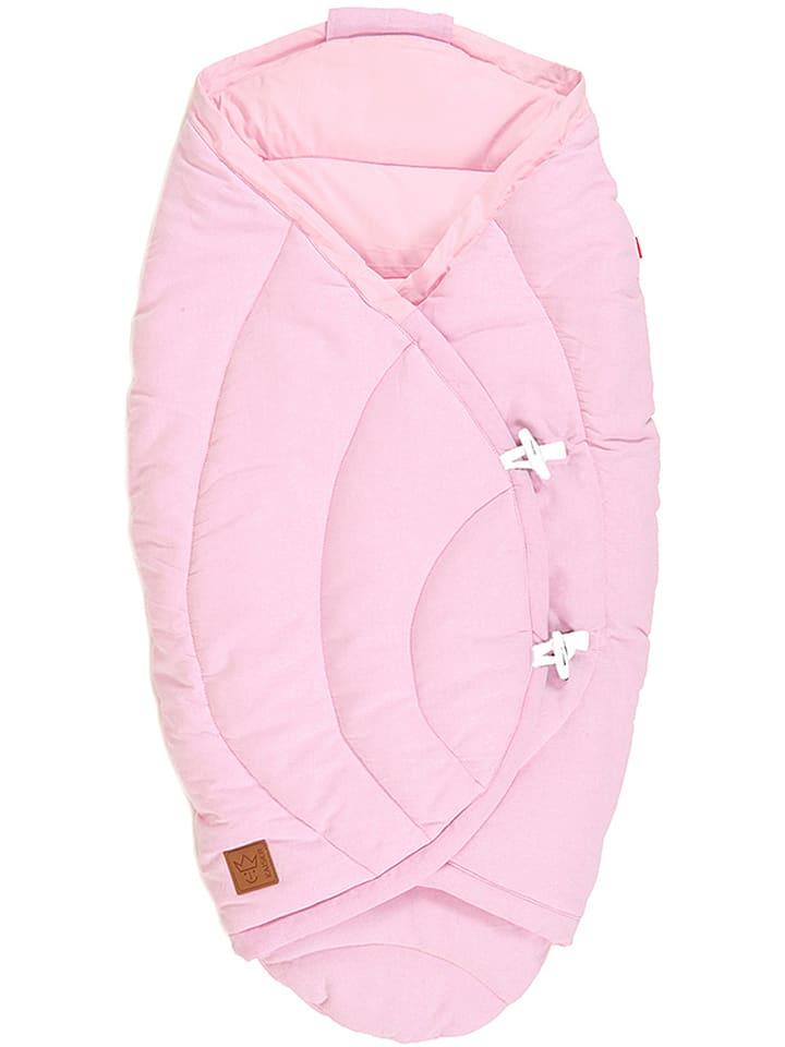 Kaiser Naturfellprodukte Becik "Charly" w kolorze jasnoróżowym - 80 x 40 cm rozmiar: onesize