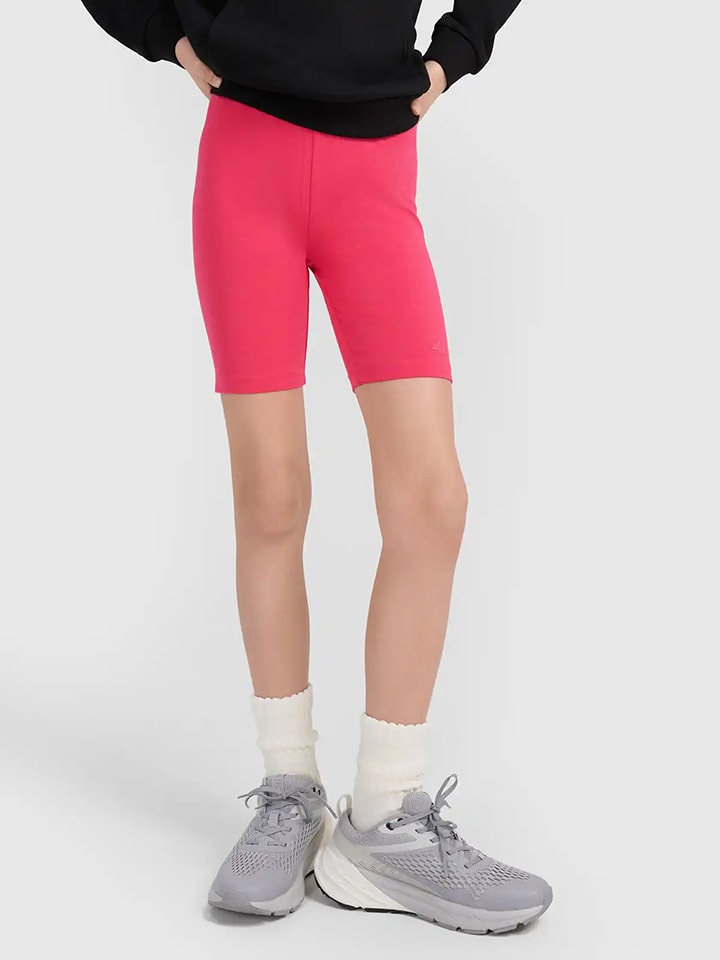 4F Szorty w kolorze różowym rozmiar: 134