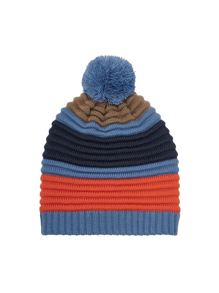 Color Kids Czapka w kolorze niebiesko-czerwono-szarym rozmiar: 56 cm