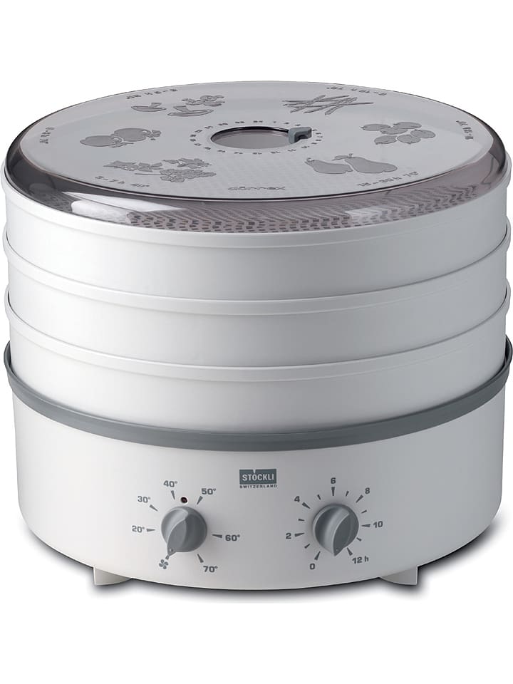 Stöckli Suszarka w kolorze jasnoszarym do żywności - wys. 27,5 x Ø 33,5 cm rozmiar: onesize