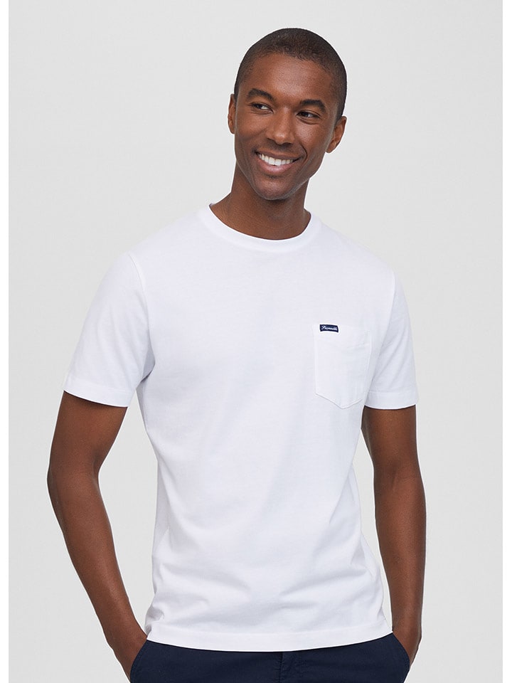 Façonnable Koszulka w kolorze białym rozmiar: XXL