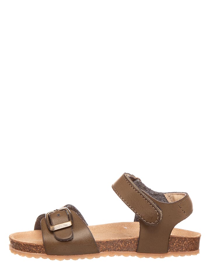 Little Sky Sandały w kolorze khaki rozmiar: 27