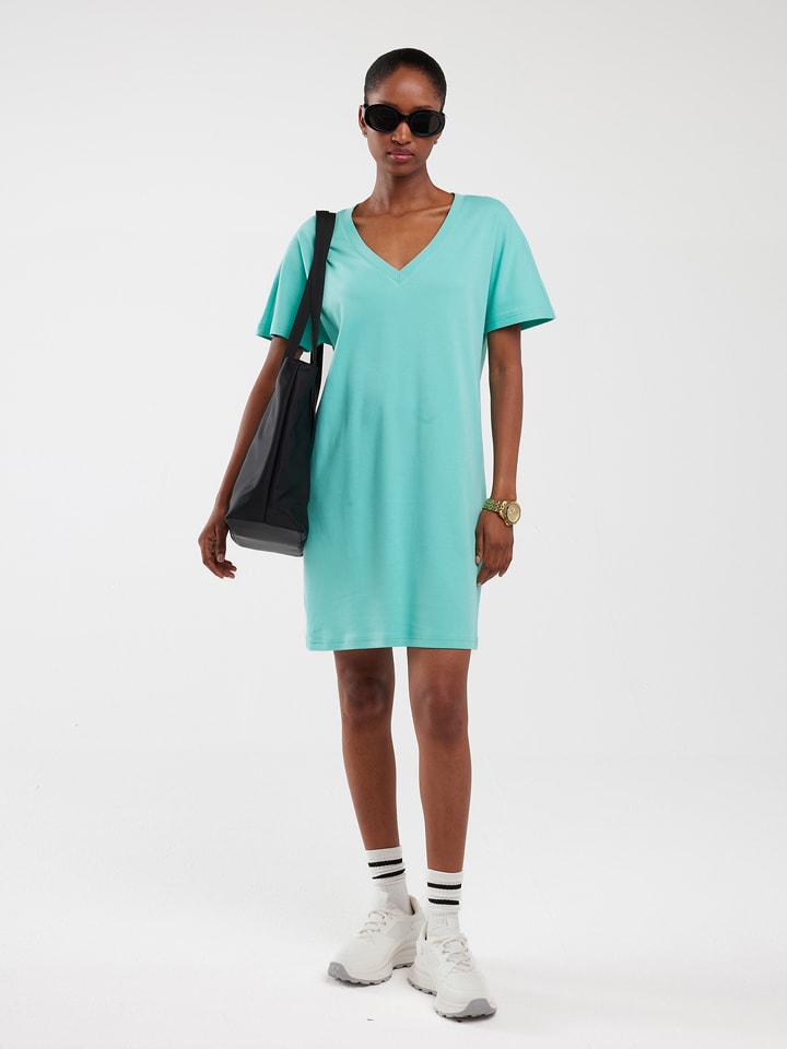 BIG STAR Sukienka w kolorze turkusowym rozmiar: L